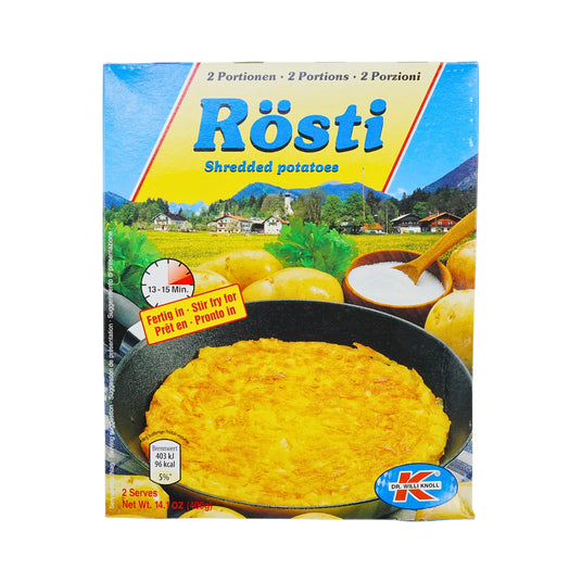 Dr Willi Knoll Rosti (shredded) Potatos 14.1 oz(10)