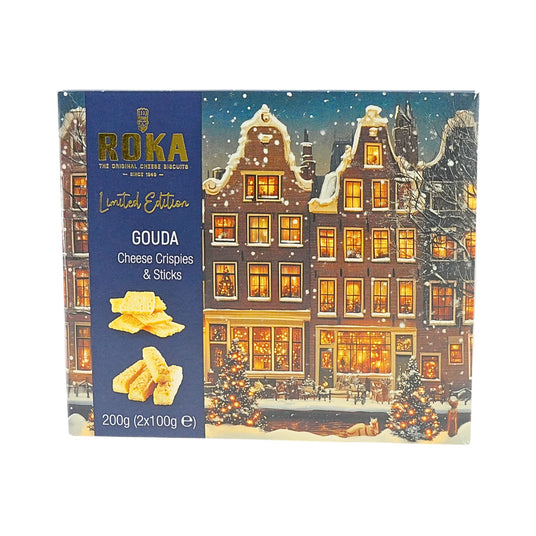 Roka Winter Wonderland Gift Pack Gouda Crispies & Sticks 200 gr