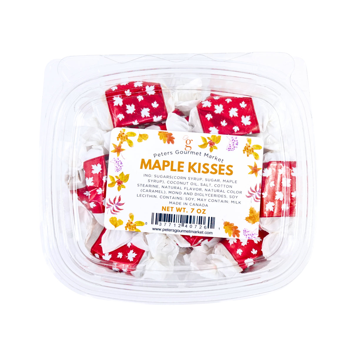 Peters Gourmet Market Maple Kisses 8 oz tub