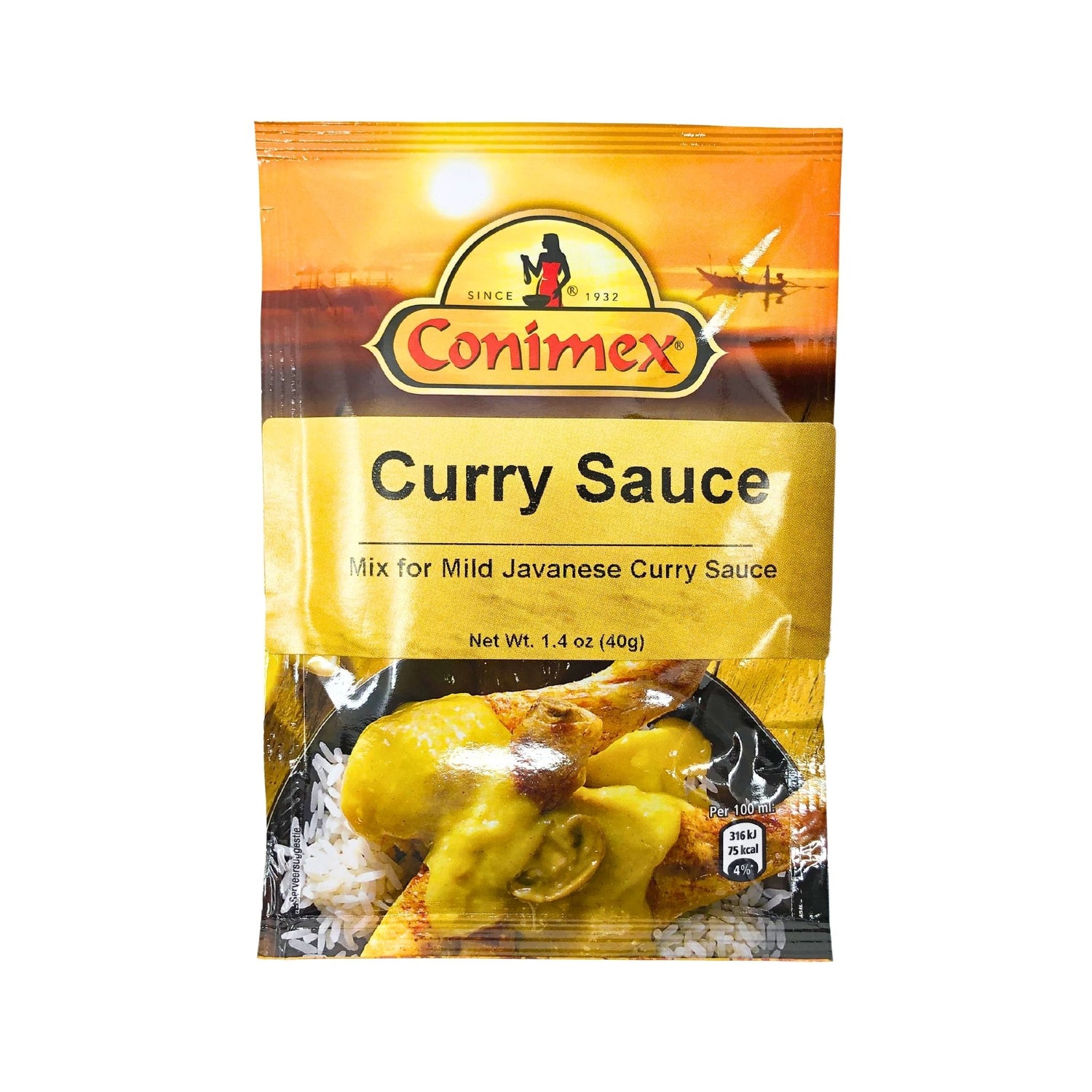 Conimex Curry Sauce Mix 1.4 Oz Envelope