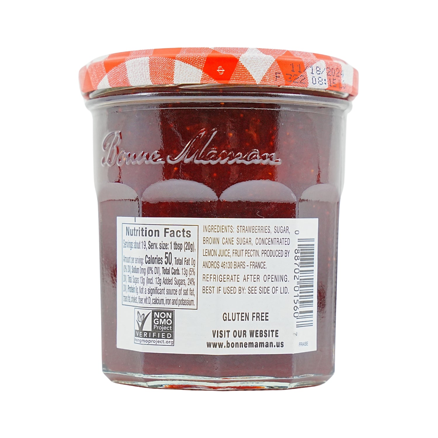 Bonne Maman Strawberry Preserve 13 oz