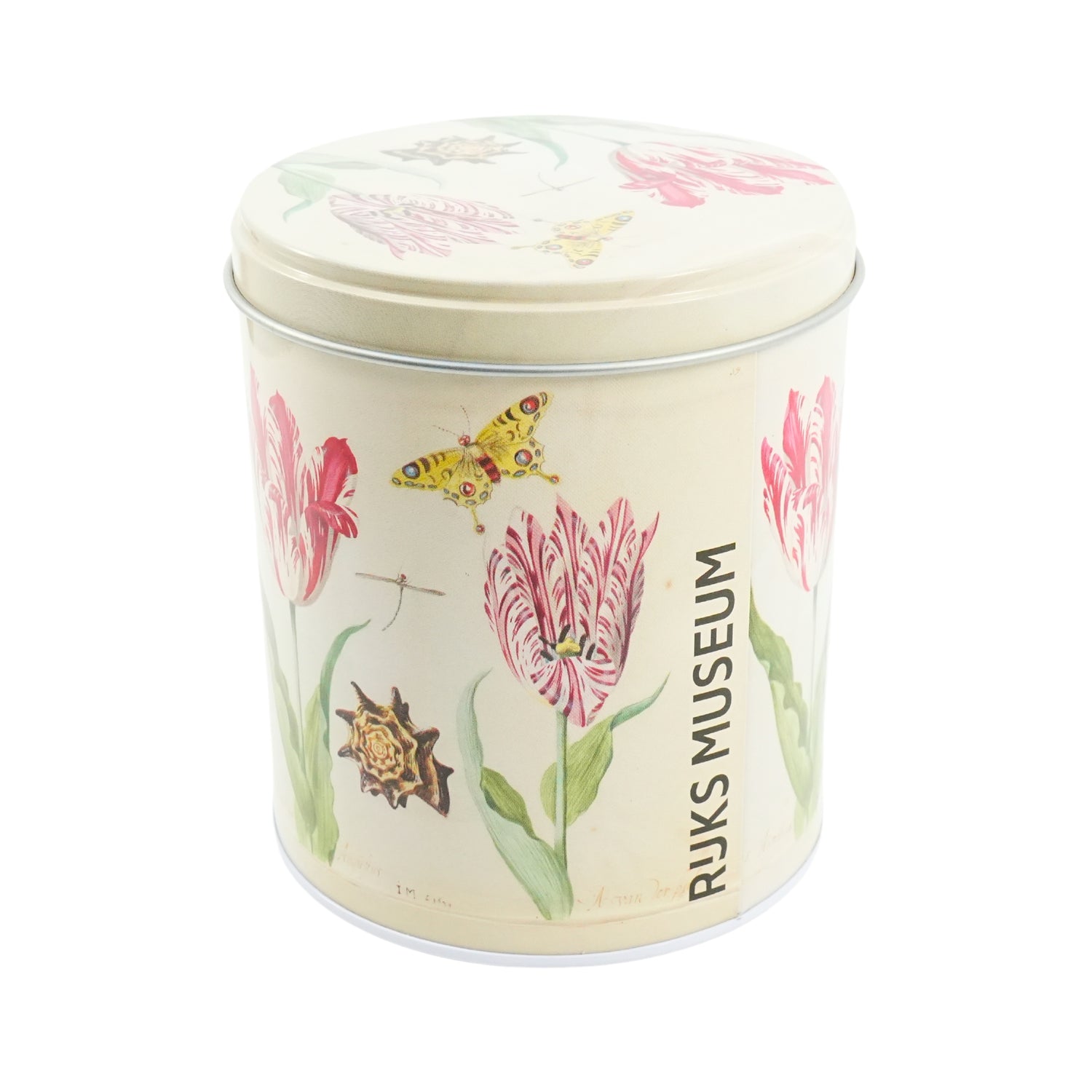 Rijks Museum  Painting with Tulips Tin with Stroopwafels