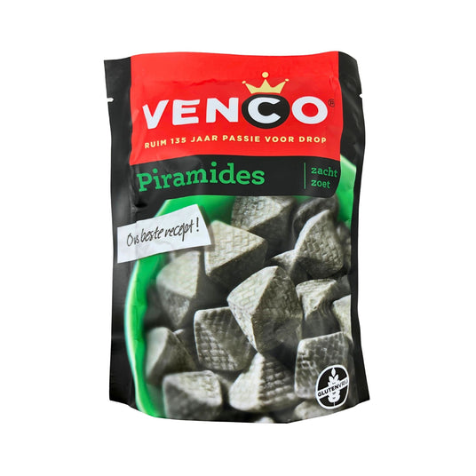 Venco Piramids Licorice 9.1oz Bag -260g