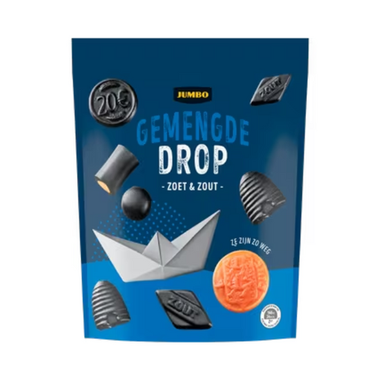 Jumbo Mixed Licorice (sweet and salty) 12.3 oz 350 gr