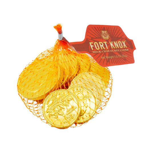 Fort Knox Gold Coin Mesh Bag 1.5 Oz