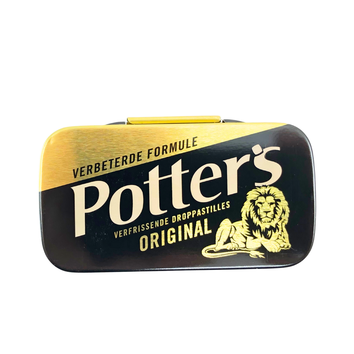 Potters Linea Licorice Lozenges Tins 12.5 grams 36 ct