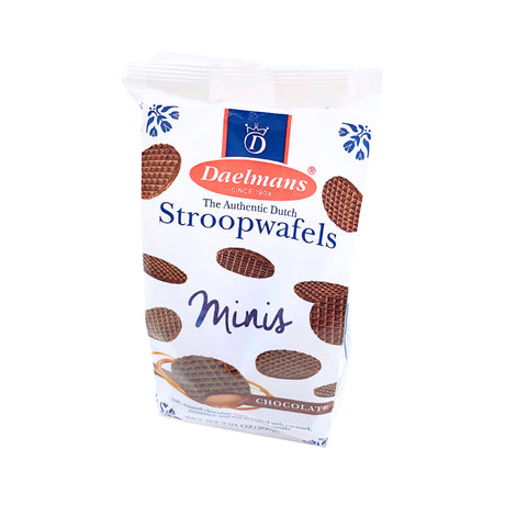 Daelmans Chocolate Mini Wafers Cello 7 Oz