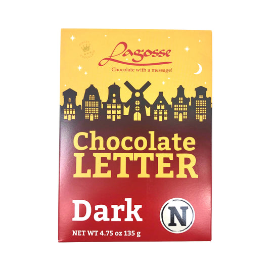 Lagosse Large Dark N Chocolate Letter 4.7oz
