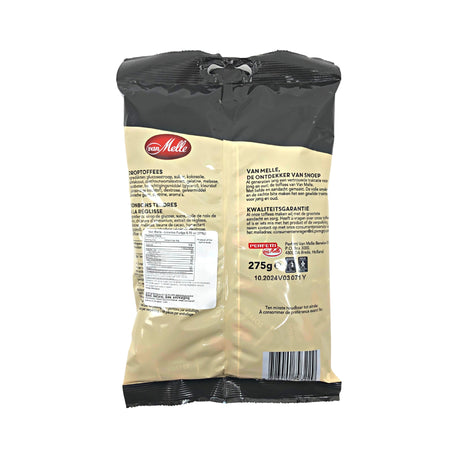 Van Melle Licorice Toffee Bag 7.9 oz bag