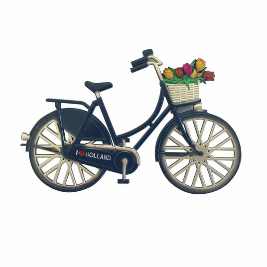 Blue Bike "I Love Holland" Magnet 4" x 2.5"