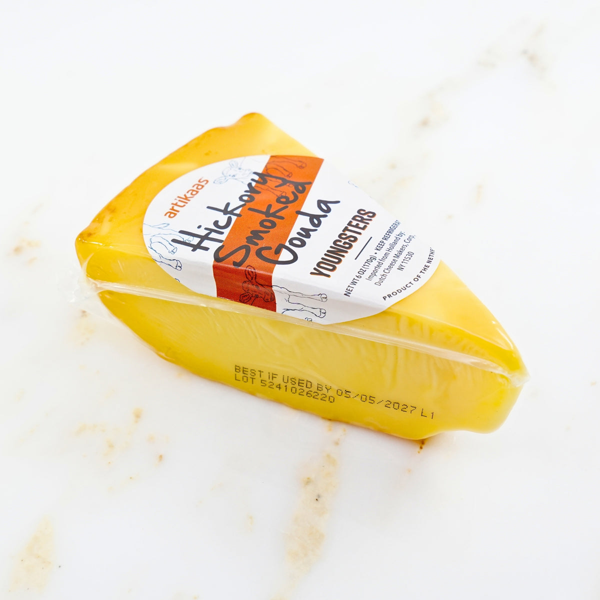 Artikaas Youngsters Hickory Smoked Gouda Cheese 6 oz wedge
