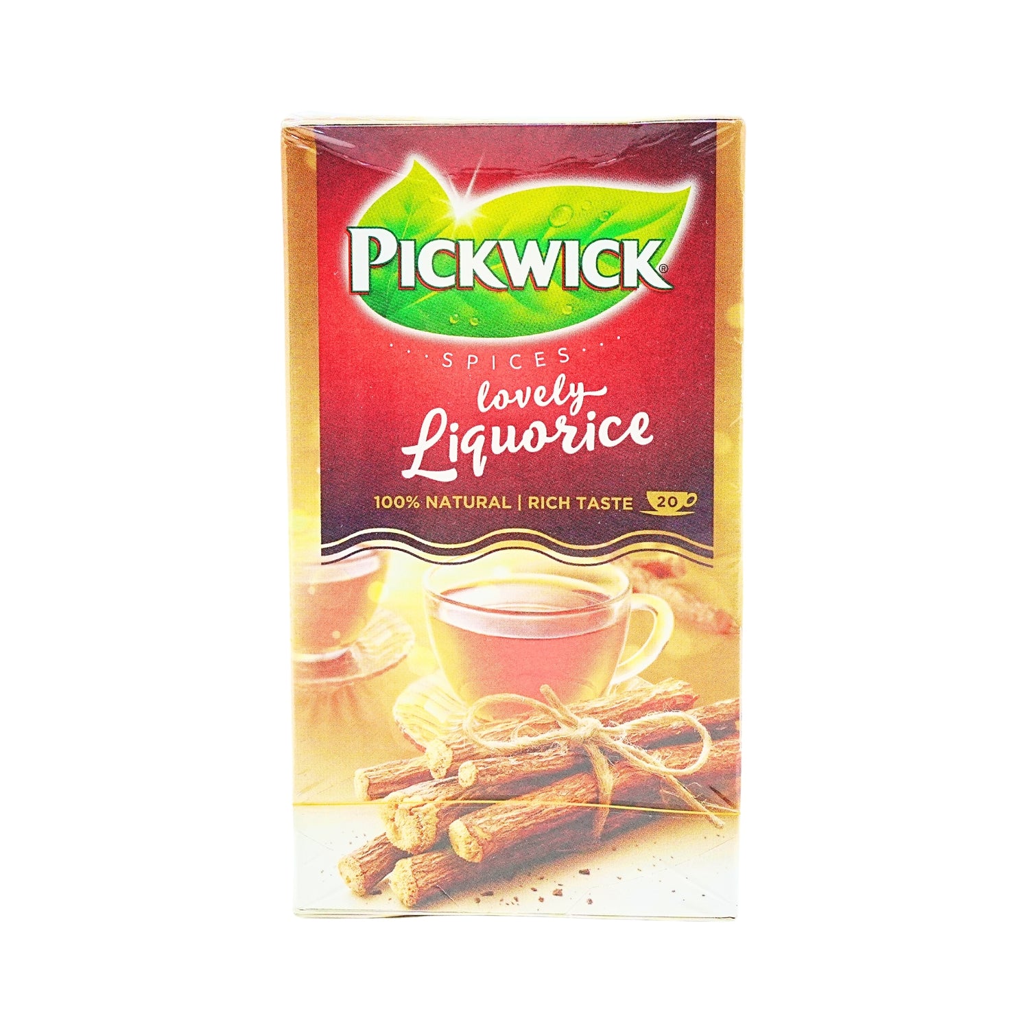 Pickwick Licorice (Zoethout)  Tea 20 ct box