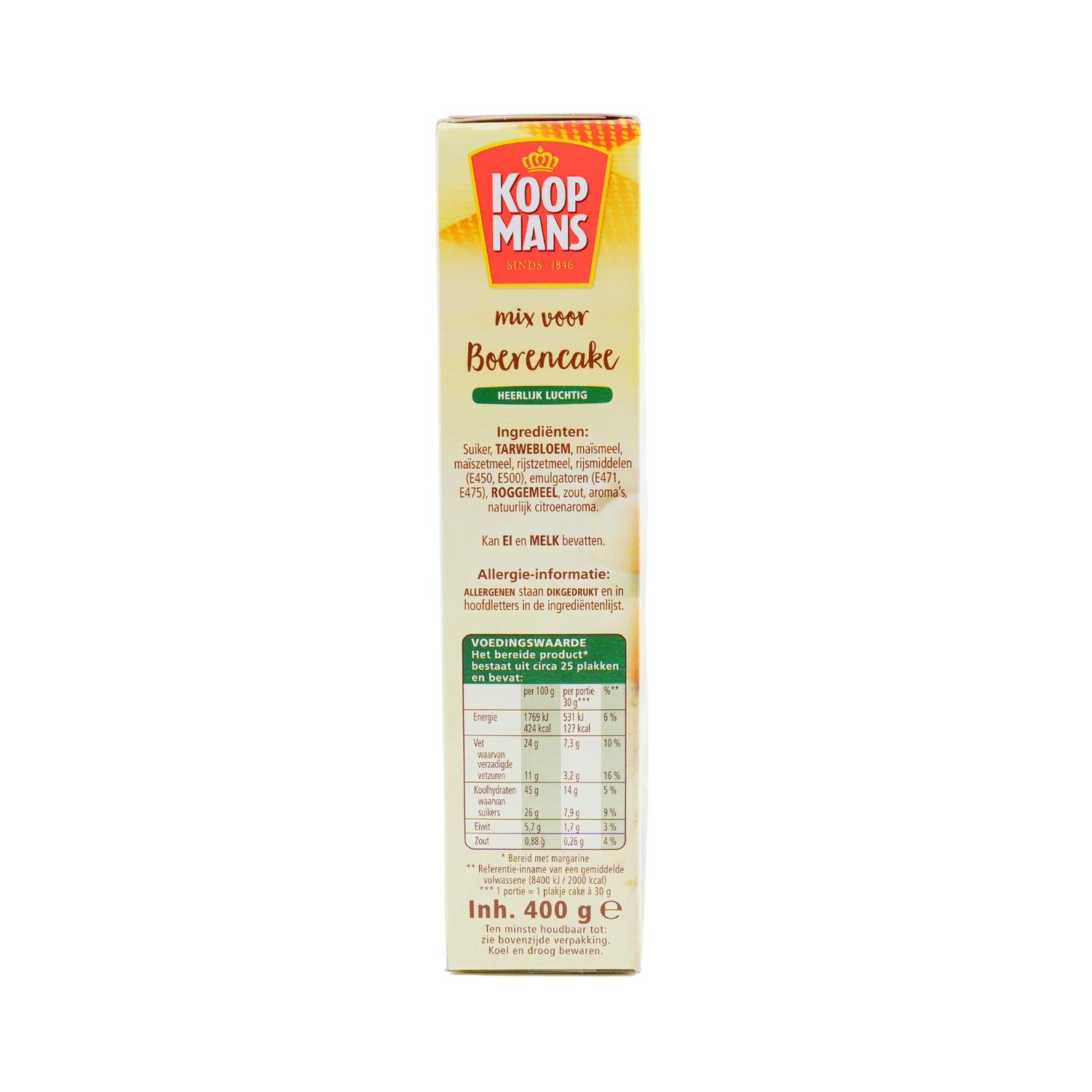 Koopmans Boeren Cake mix 14.1 Oz