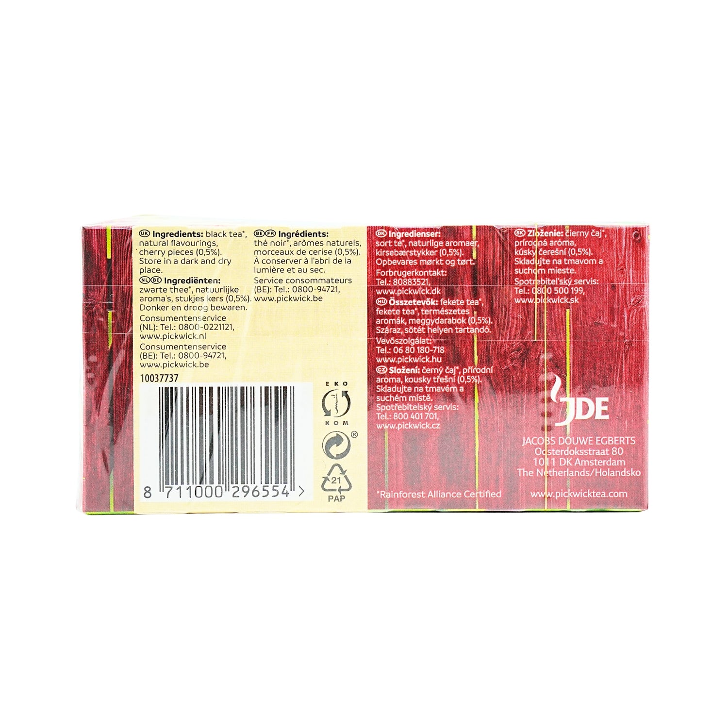 Pickwick Cherry Tea 20ct box