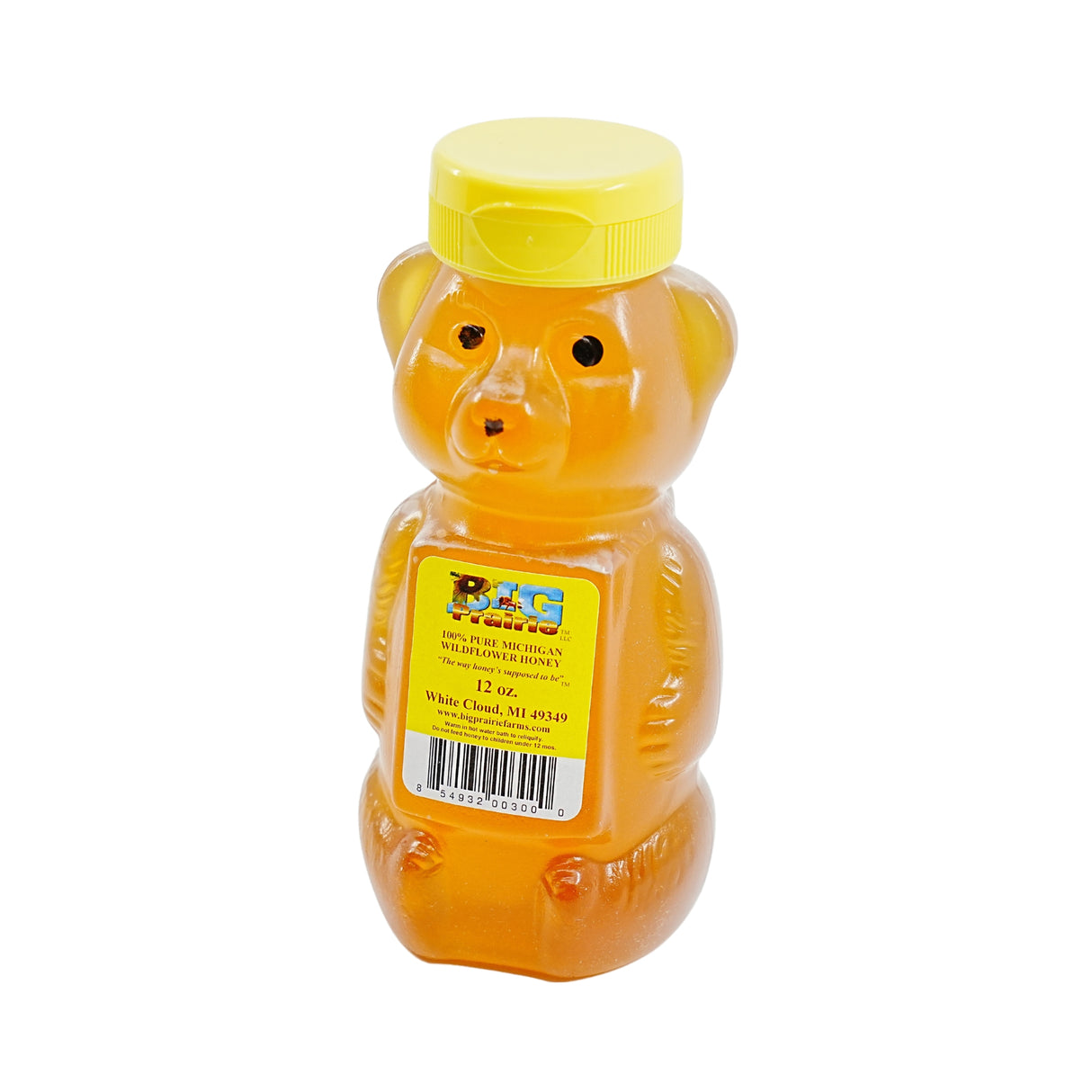 Big Prairie Farm 12 Oz Honey Bears
