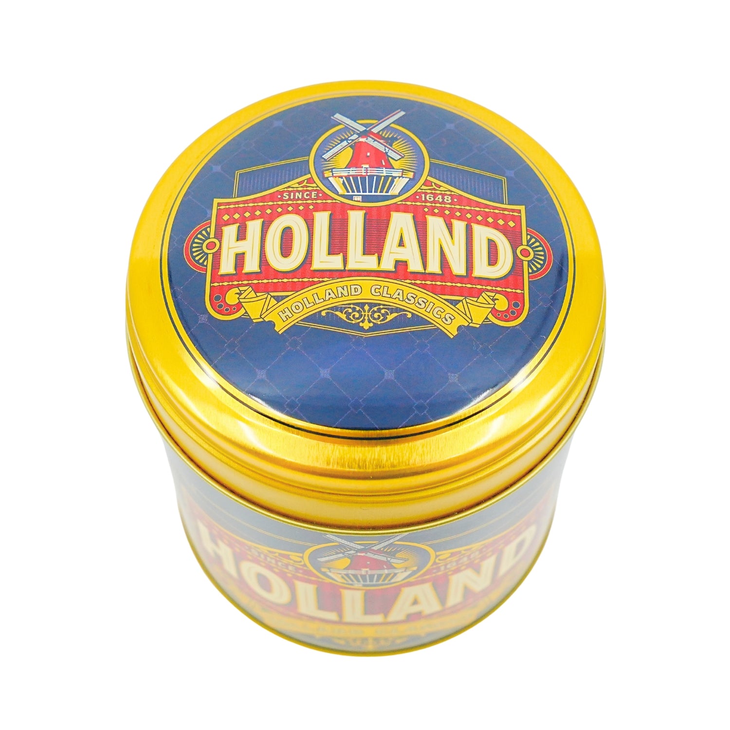 Holland Classic Stroopwafel Tin with 8 ct Stroopwafels