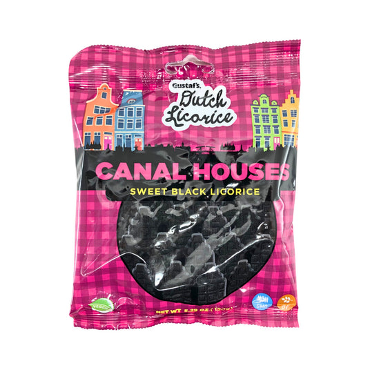 Gustafs Licorice Canal Houses 5.29oz DC