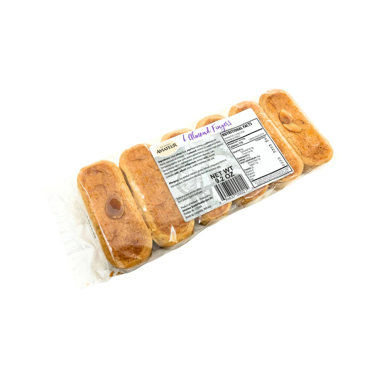 Aviateur Almond Fingers 6 ct (Kanos)