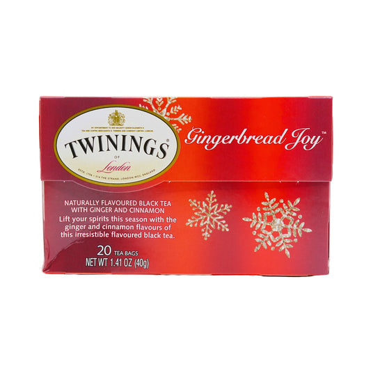 Twinings Gingerbread Joy Tea 20 ct box