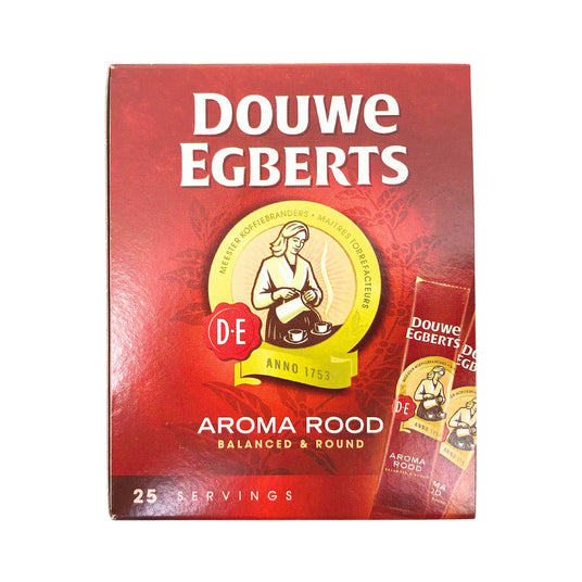 Douwe Egberts Aroma Instant Coffee Sticks 25 ct box