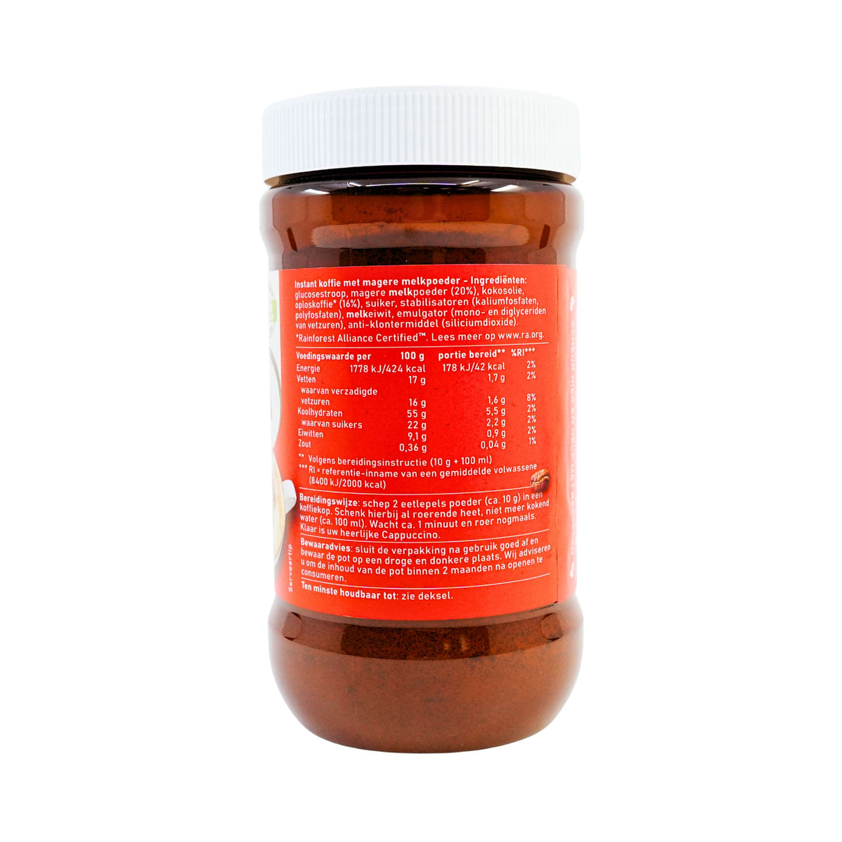 Buisman Cappuccino Mix 10.5 oz can