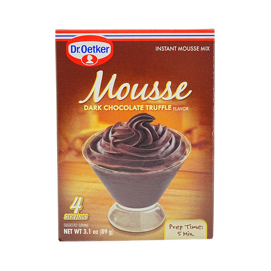 Dr Oetker Dark Choc Truffle Mousse 3.1 oz box