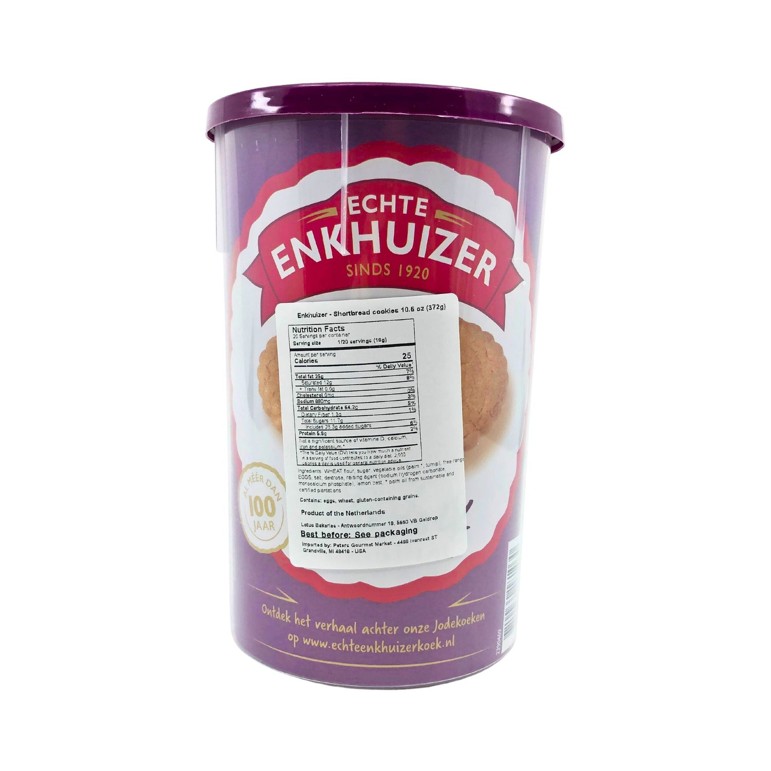 Enkhuizer Jodekoeken 13 oz Tub