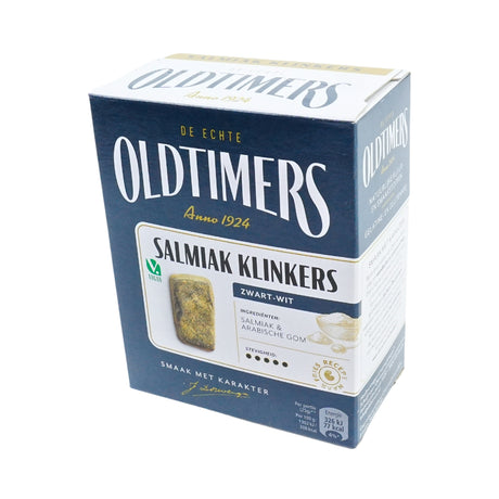 Old Timers Salmiak Cobblestones (Klinkers)  6.52 oz Gray Box