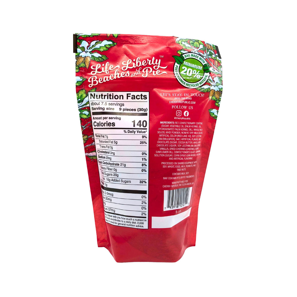 Cherry Republic Imperial Chocolate Cherries 7 oz