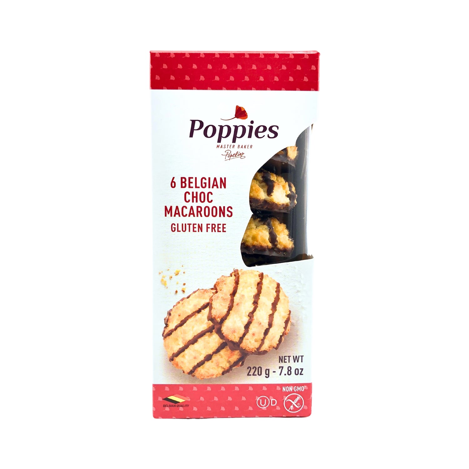 Poppies Chocolate Coconut Macaroons 7.8 oz