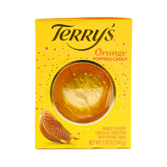 Terrys Milk Chocolate Popping Candy Orange 5.18oz