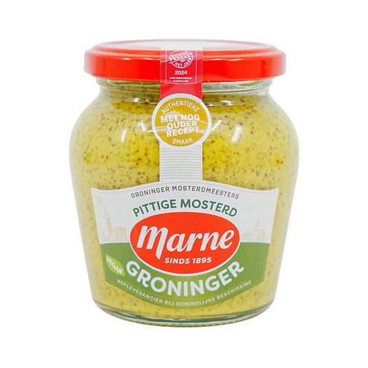 Marne Groninger Spicy Dutch Mustard 8.28 oz Jar