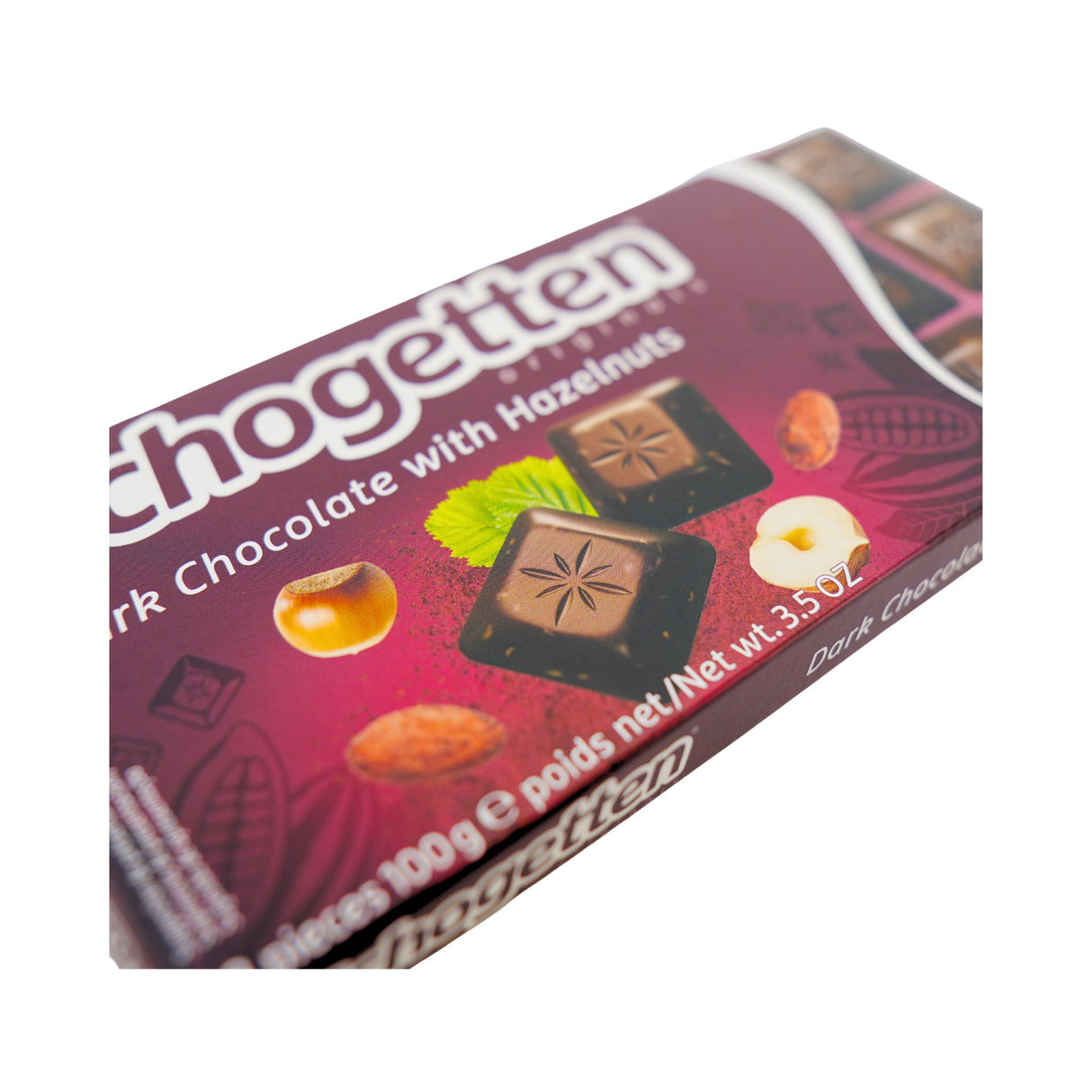 Schogetten Dark Hazelnut Choc Bar 3.5 oz 100 gram