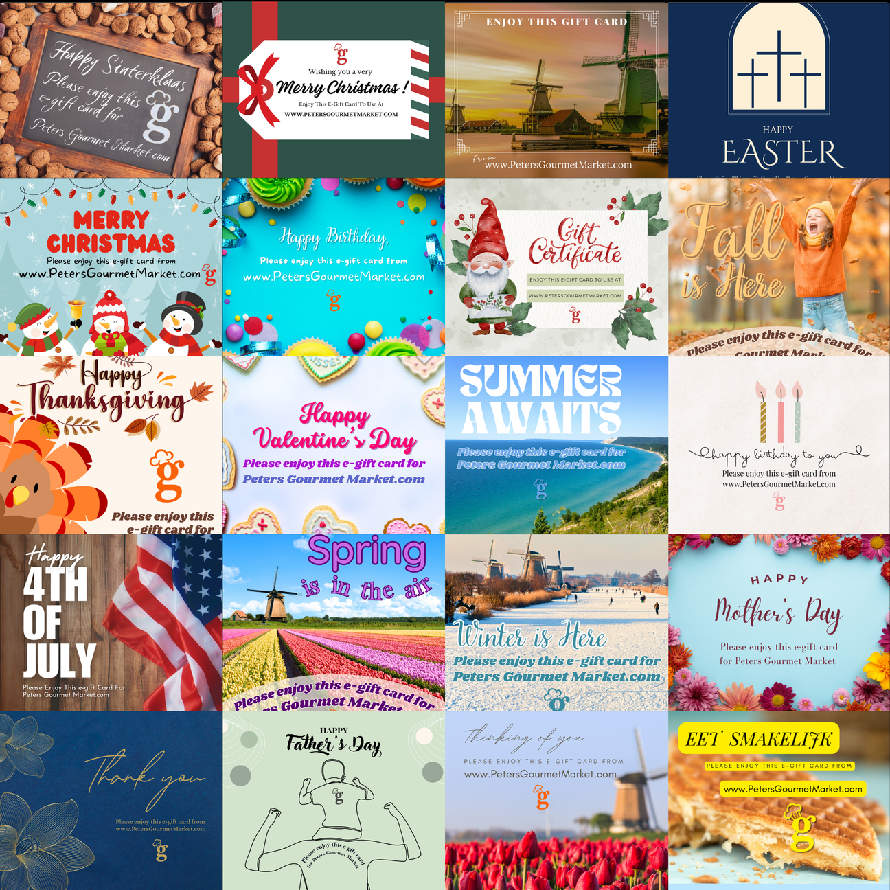 Peters Gourmet Market E-Gift Cards