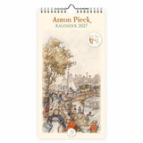 2027 Anton Pieck Bridge Notation  Calendar 7x13 inches