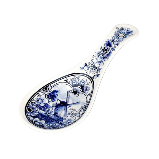 Delft Blue Ceramic Spoon Holder