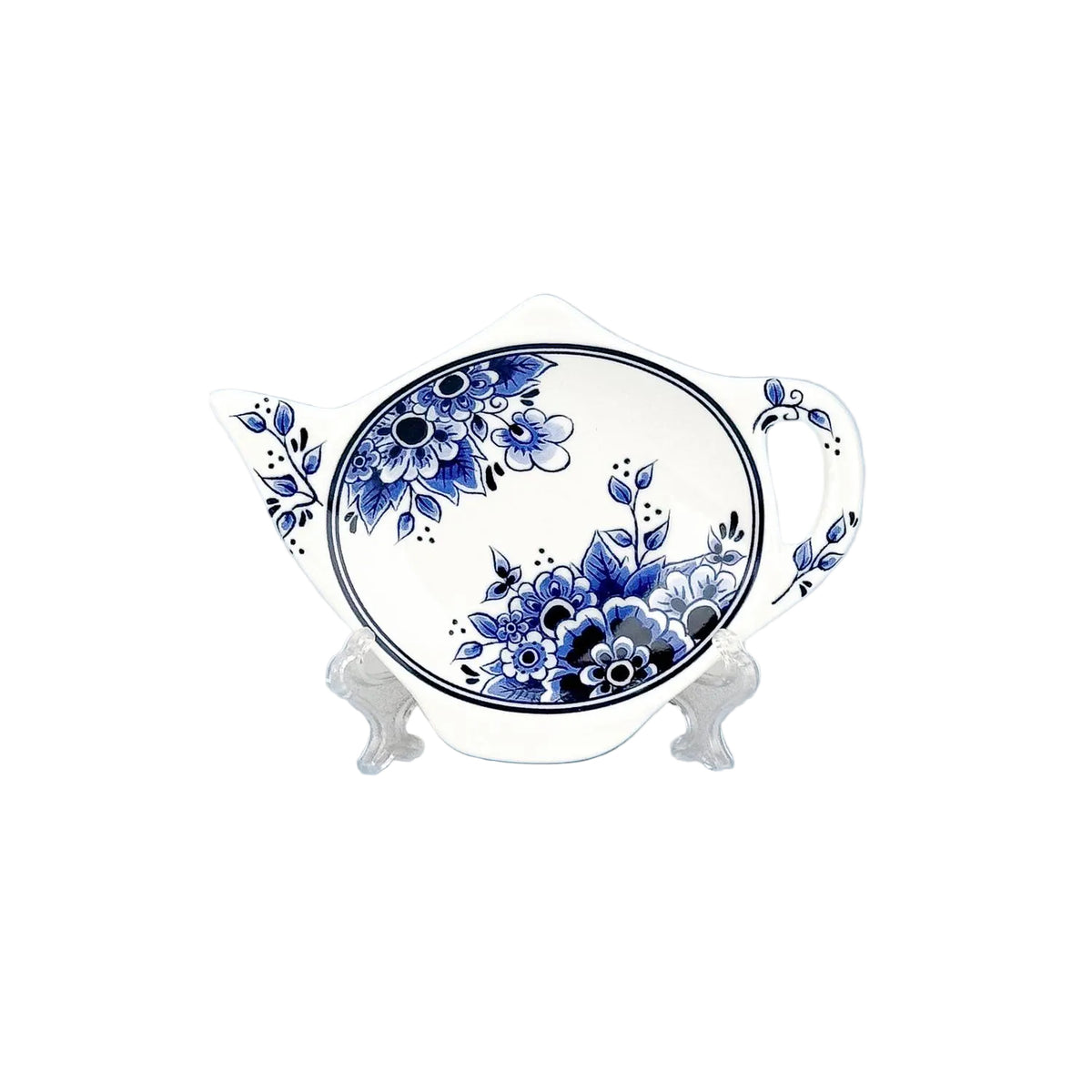 Delft Blue Ceramic Tea Bag Holder