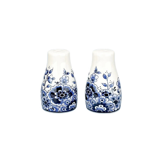 Delft Blue Ceramic Salt & Pepper Set
