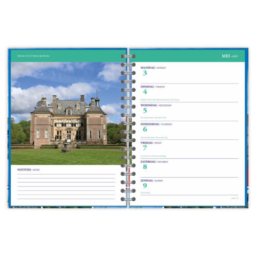2027 Netherlands Agenda Calendar 7x9 inches