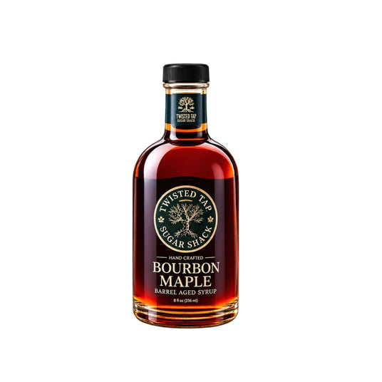 Twisted Tap Sugar Shack Bourbon Barrel Aged Pure Maple Syrup 8.45 oz