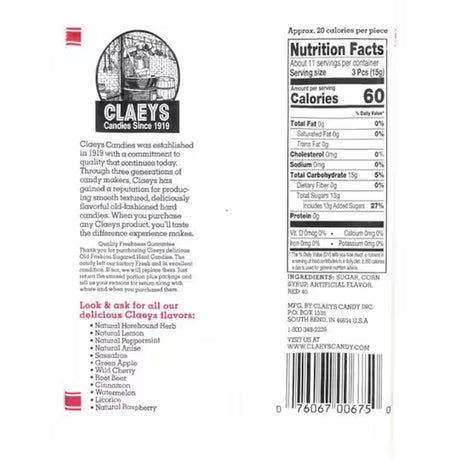 Claeys Cinnamon Drops 6 oz.