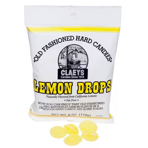 Claeys Candy Lemon Drop 6oz