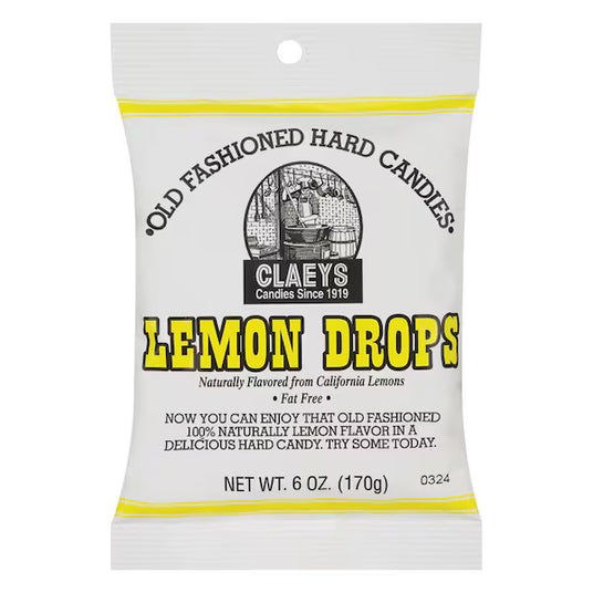 Claeys Candy Lemon Drop 6oz