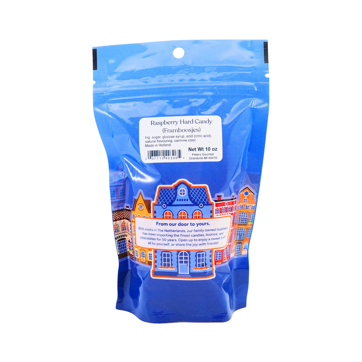 Dutch Hutch Raspberry Candy Framboosjes 10 oz bag