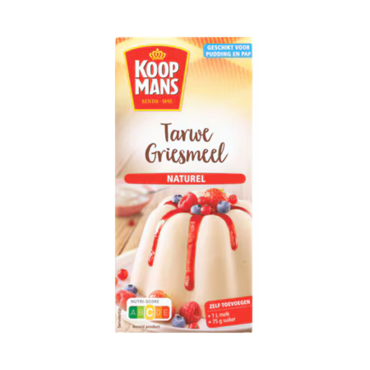 Koopmans Griesmeel Natural 17.5 oz box