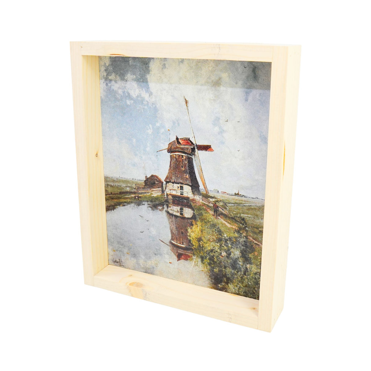 Hoekstra Decor  Dutch Windmill  Portrait Wall Art
