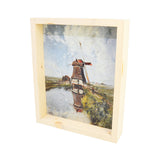 Hoekstra Decor  Dutch Windmill  Portrait Wall Art