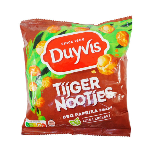 Duyvis Tiger Snacks Paprika BBQ flavor 9.7 oz