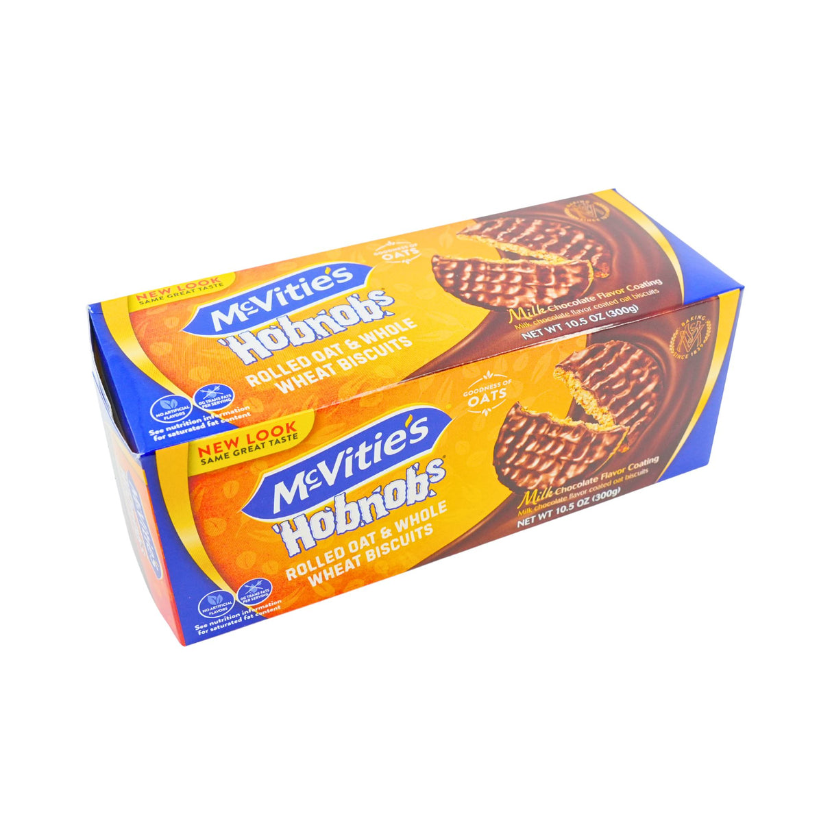 McVities Hobnob Milk Chocolate 10.5 oz box