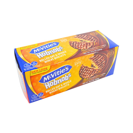 McVities Hobnob Milk Chocolate 10.5 oz box